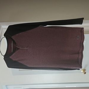 Men's long sleeve henley